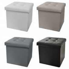 POUF CONTENITORE ELEGANCE CM.38X38X38 (4pz)